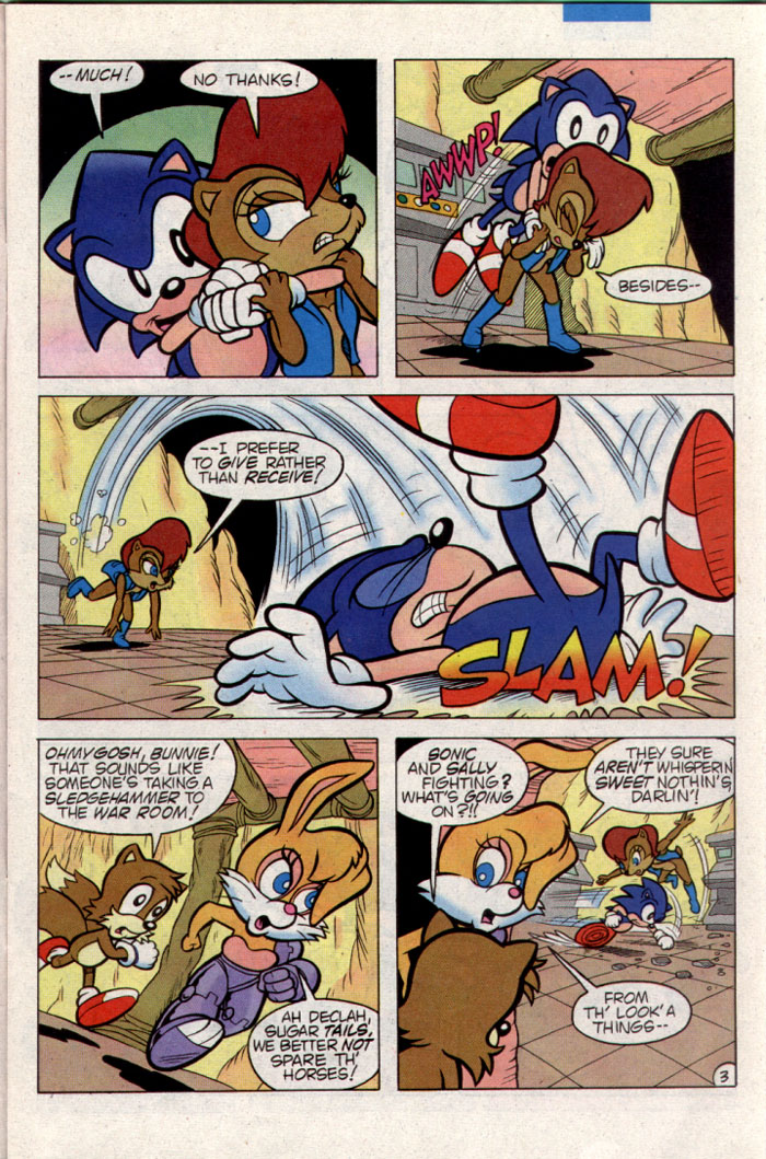 Sonic - Archie Adventure Series November 1995 Page 3